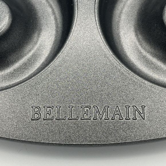 Bellemain 6 Cavity Donut Baking Pans 2-Pack 3” Diameter Homemade Doughnuts NWOT - Picture 4 of 7